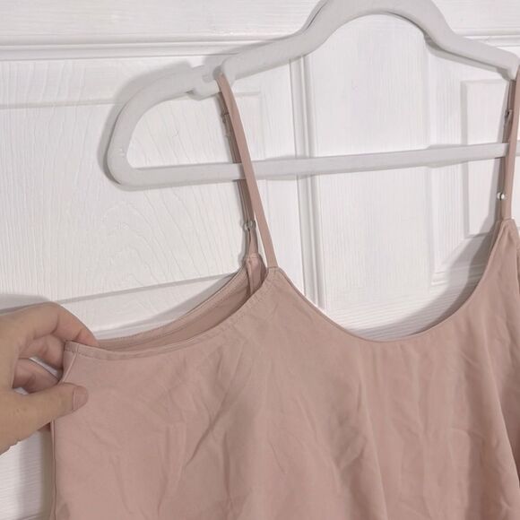 Show Me Your MuMu Pale Pink Caitlin Ruffle Formal Maxi Dress Size Medium - Picture 5 of 10